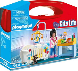 プレイモービル ブロック 組み立て 知育玩具 ドイツ Playmobil Nursery Carry Caseプレイモービル ブロック 組み立て 知育玩具 ドイツ