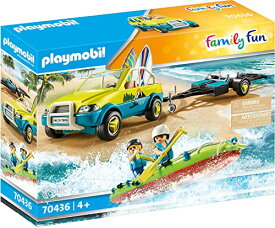 プレイモービル ブロック 組み立て 知育玩具 ドイツ Playmobil Beach Car with Canoeプレイモービル ブロック 組み立て 知育玩具 ドイツ