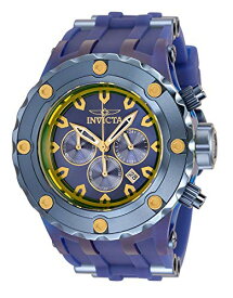 腕時計 インヴィクタ インビクタ サブアクア メンズ Invicta Men's Subaqua 52mm Stainless Steel and Silicone Quartz Chronograph Watch, Blue, (Model: 34264)腕時計 インヴィクタ インビクタ サブアクア メンズ