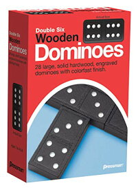 ボードゲーム 英語 アメリカ 海外ゲーム Pressman Toy Double Six Wooden Dominoes, 28 Pieces Wooden Dominoes Sixボードゲーム 英語 アメリカ 海外ゲーム