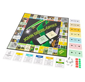 ボードゲーム 英語 アメリカ 海外ゲーム John Deere-opoly Kids Board Game ? Cooperative Farming Games for Kids ? Classic Board Games for Family Game Night - Easter Gifts for Kids - Farm Games Ages 8 Years and Upボードゲーム 英語 アメリカ 海外ゲーム