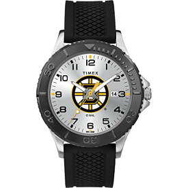 腕時計 タイメックス メンズ Timex Tribute Men's TWZHBRUMD NHL Gamer Boston Bruins Watch腕時計 タイメックス メンズ