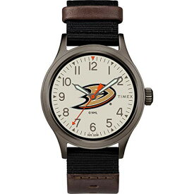 腕時計 タイメックス メンズ Timex Tribute Men's TWZHDUCMB NHL Clutch Anaheim Ducks Watch腕時計 タイメックス メンズ