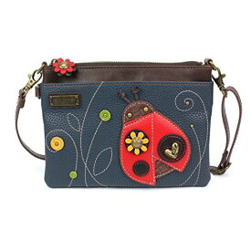 chala バッグ パッチ カバン かわいい Chala Small Crossbody Phone Purse with 2 Adjustable Strap (Navy Ladybug)chala バッグ パッチ カバン かわいい