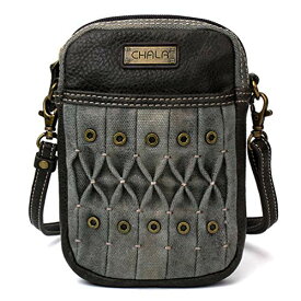 chala バッグ パッチ カバン かわいい CHALA Crossbody Cell Phone Purse | Women's Wristlet Handbags (Origami_ Grey)chala バッグ パッチ カバン かわいい