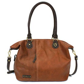 chala バッグ パッチ カバン かわいい CHALA Laser Cut Crossbody Shoulder bag Tote Bag Faux Leather Brown (Handbag Only)chala バッグ パッチ カバン かわいい