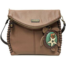 chala バッグ パッチ カバン かわいい Chala Charming Crossbody Bag Shoulder Handbag With Flap Top and Zipper Brown (Coin Purse_ Turtle)chala バッグ パッチ カバン かわいい