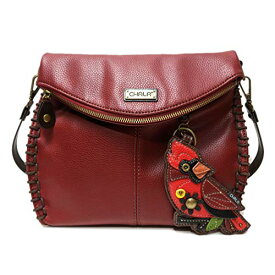 chala バッグ パッチ カバン かわいい CHALA Charming Crossbody Bag Shoulder Handbag With Flap Top and Zipper Burgundy (Cardinal Coin Purse)chala バッグ パッチ カバン かわいい