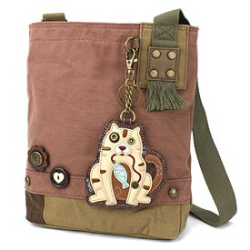 chala バッグ パッチ カバン かわいい CHALA Handbag Mauve Canvas Xbody Messenger Bag Collection (Cat-II)chala バッグ パッチ カバン かわいい