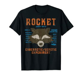 Tシャツ キャラクター ファッション トップス 海外モデル Marvel Guardians Of The Galaxy Vol 2 Rocket Raccoon Skills T-ShirtTシャツ キャラクター ファッション トップス 海外モデル