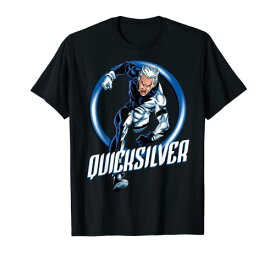 Tシャツ キャラクター ファッション トップス 海外モデル Marvel X-Men Quicksilver The Dart Ring Dash Graphic T-Shirt T-ShirtTシャツ キャラクター ファッション トップス 海外モデル