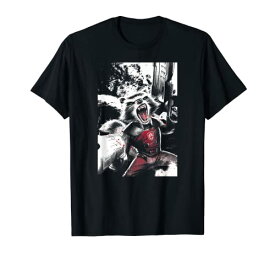 Tシャツ キャラクター ファッション トップス 海外モデル Marvel Guardians of the Galaxy Rocket Raccoon Roar Poster T-ShirtTシャツ キャラクター ファッション トップス 海外モデル