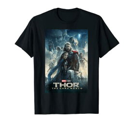 Tシャツ キャラクター ファッション トップス 海外モデル Marvel Studios Thor Dark World Movie Poster Graphic T-Shirt T-ShirtTシャツ キャラクター ファッション トップス 海外モデル