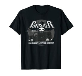 Tシャツ キャラクター ファッション トップス 海外モデル Marvel The Punisher Battle Van Since 1975 T-ShirtTシャツ キャラクター ファッション トップス 海外モデル