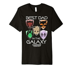 Tシャツ キャラクター ファッション トップス 海外モデル Marvel Guardians Best Dad Father's Day Premium T-Shirt Premium T-ShirtTシャツ キャラクター ファッション トップス 海外モデル