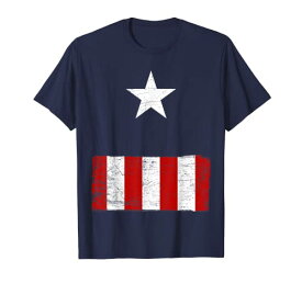 Tシャツ キャラクター ファッション トップス 海外モデル Marvel Captain America Halloween Costume T-ShirtTシャツ キャラクター ファッション トップス 海外モデル