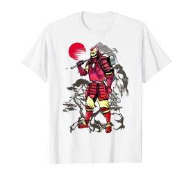 Tシャツ キャラクター ファッション トップス 海外モデル Marvel Iron Man Samurai Mountain Sunset Graphic T-Shirt T-ShirtTシャツ キャラクター ファッション トップス 海外モデル