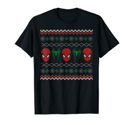 Tシャツ キャラクター ファッション トップス 海外モデル Marvel Spider-Man Ugly Christmas Sweater T-ShirtTシャツ キャラクター ファッション トップス 海外モデル