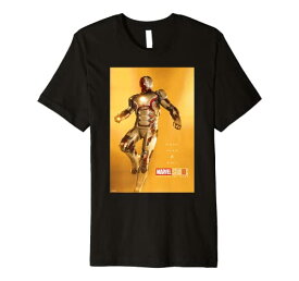 Tシャツ キャラクター ファッション トップス 海外モデル Marvel Studios 10 Years Iron Man Poster Premium T-Shirt Premium T-ShirtTシャツ キャラクター ファッション トップス 海外モデル