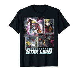 Tシャツ キャラクター ファッション トップス 海外モデル Marvel Guardians of the Galaxy Legendary Star-Lord Collage T-ShirtTシャツ キャラクター ファッション トップス 海外モデル