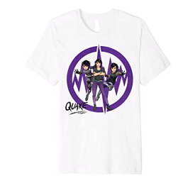 Tシャツ キャラクター ファッション トップス 海外モデル Marvel Rising Secret Warriors Quake Symbol Collage Premium T-ShirtTシャツ キャラクター ファッション トップス 海外モデル