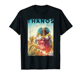 Tシャツ キャラクター ファッション トップス 海外モデル Marvel Comics Retro Classic Thanos Menacing Vintage Titan T-ShirtTシャツ キャラクター ファッション トップス 海外モデル