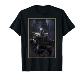 Tシャツ キャラクター ファッション トップス 海外モデル Marvel Comics Retro Classic Titan Thanos Celestial Throne T-ShirtTシャツ キャラクター ファッション トップス 海外モデル