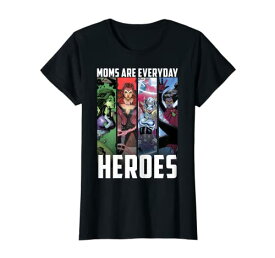 Tシャツ キャラクター ファッション トップス 海外モデル Marvel Avengers Moms Are Everyday Heroes Big Chest Panels T-ShirtTシャツ キャラクター ファッション トップス 海外モデル