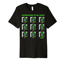 Tシャツ キャラクター ファッション トップス 海外モデル Marvel Expressions Of Dr. Doom Panels Premium T-ShirtTシャツ キャラクター ファッション トップス 海外モデル
