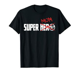 Tシャツ キャラクター ファッション トップス 海外モデル Captain Marvel Mother's Day Super Mom Big Chest Text Logo T-ShirtTシャツ キャラクター ファッション トップス 海外モデル