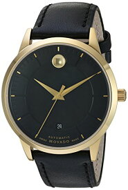 腕時計 モバード メンズ Movado Men's 0606875 Analog Display Swiss Automatic Black Watch腕時計 モバード メンズ