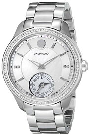 腕時計 モバード レディース Movado Women's 0660006 Analog Display Swiss Quartz Silver Smartwatch腕時計 モバード レディース
