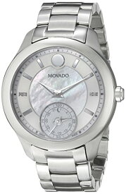 腕時計 モバード レディース Movado Women's 0660004 Analog Display Swiss Quartz Silver Smartwatch腕時計 モバード レディース
