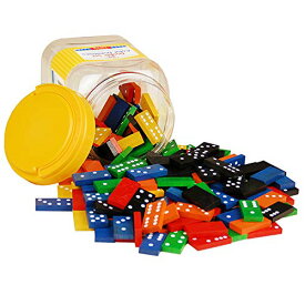 知育玩具 ラーニングアドバンテージ パズル ブロック LEARNING ADVANTAGE 7320 Double Six Color Dominoes - Set of 168 - Math Games for Kids - Educational Toys - Dominoes Set知育玩具 ラーニングアドバンテージ パズル ブロック