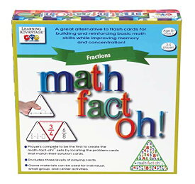 知育玩具 ラーニングアドバンテージ パズル ブロック Learning Advantage 2171 Math-Fact-Oh! Fractions知育玩具 ラーニングアドバンテージ パズル ブロック