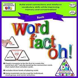 知育玩具 ラーニングアドバンテージ パズル ブロック Learning Advantage 2192 Word-FACT-Oh Roots, Grade: 4 to知育玩具 ラーニングアドバンテージ パズル ブロック