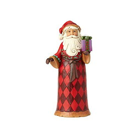 エネスコ Enesco 置物 インテリア 海外モデル アメリカ Department56 Santa w/Crystal Holding Gift, Multi/Colorエネスコ Enesco 置物 インテリア 海外モデル アメリカ