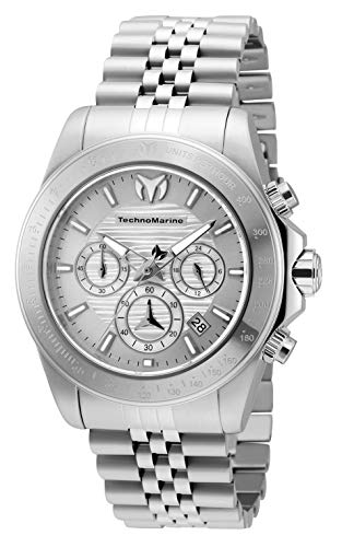 腕時計 テクノマリーン メンズ 【送料無料】Technomarine Men's Manta Ray Quartz Watch with Stainless Steel Strap, 22 (Model: TM-219018)腕時計 テクノマリーン メンズ メンズ腕時計