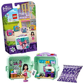 レゴ フレンズ LEGO Friends Emma’s Fashion Cube 41668 Building Kit; Mini-Doll Figure Toy is for Creative Kids; Portable Toy for Vacation Play; New 2021 (58 Pieces)レゴ フレンズ