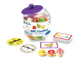 知育玩具 パズル ブロック ラーニングリソース Learning Resources Goodie Games ABC Cookies - 4 Games in 1, Ages 3+ Toddler Learning Toys, ABC Games for Toddlers, Preschool Games, Alphabet Learning Games, Math 知育玩具 パズル ブロック ラーニングリソース