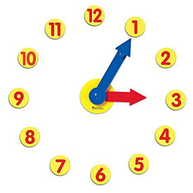 知育玩具 パズル ブロック ラーニングリソース Learning Resources Magnetic Time Activity Set, Homeschool, Time Telling, Basic Math Skills, Giant Demo Clock, Whiteboard Accessories, Grades K+, Ages 5+知育玩具 パズル ブロック ラーニングリソース
