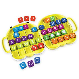 知育玩具 パズル ブロック ラーニングリソース Learning Resources AlphaBee Alphabet, Homeschool, ABCs, Numbers, Shape & Word Recognition Activity Set, Multicolor知育玩具 パズル ブロック ラーニングリソース