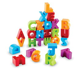 知育玩具 パズル ブロック ラーニングリソース Learning Resources Letter Blocks, Fine Motor Toy, ABCs, Letter Recognition, Alphabet, 36 Pieces, Ages 2+知育玩具 パズル ブロック ラーニングリソース