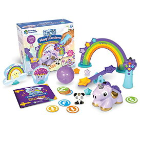 知育玩具 パズル ブロック ラーニングリソース Learning Resources Coding Critters MagiCoders: Skye the Unicorn, Screen-Free Early Coding Toy For Kids, Interactive STEM Coding Pet, 22 Pieces, Ages 4+知育玩具 パズル ブロック ラーニングリソース