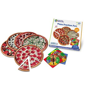 知育玩具 パズル ブロック ラーニングリソース Learning Resources Pizza Fraction Fun Game, 13 Fraction Pizzas, 67 Piece Game, Ages 6+知育玩具 パズル ブロック ラーニングリソース