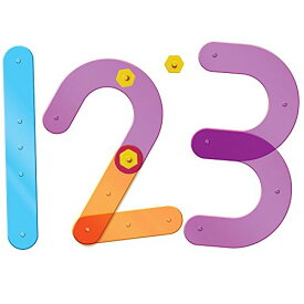 知育玩具 パズル ブロック ラーニングリソース Learning Resources Number Construction - 55 Pieces, Ages 3+ Number Set for Kids, Math Games for Kids. Kindergartner Learning Materials知育玩具 パズル ブロック ラーニングリソース