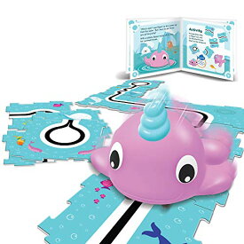 知育玩具 パズル ブロック ラーニングリソース Learning Resources Coding Critters Go Pets Dipper the Narwhal - 14 Pieces, Ages 4+ Screen-Free Early Coding Toy For Kids, Interactive STEM Coding Pet, Toddler Lea知育玩具 パズル ブロック ラーニングリソース