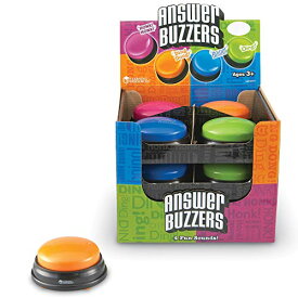 知育玩具 パズル ブロック ラーニングリソース Learning Resources Answer Buzzers Classpack, Classroom Tools and Games, Teacher supplies, Batteries Included, Set of 12, Ages 3+ (Product is not recordable)知育玩具 パズル ブロック ラーニングリソース