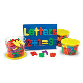 知育玩具 パズル ブロック ラーニングリソース Learning Resources Jumbo Magnetic Letters & Numbers Combo Set - 80 Pieces, Ages 3+ Toddler Learning Toys, ABC for Toddlers知育玩具 パズル ブロック ラーニングリソース