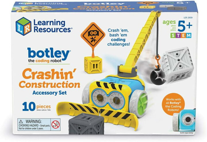 楽天市場 知育玩具 パズル ブロック ラーニングリソース 送料無料 Learning Resources Botley Crashin Construction Challenge Accessory Set Kids Coding Construction Set Stem Toy Ages 5 Botley Not Included 知育玩具 パズル ブロック ラーニング 楽天市場 知育玩具 パズル ブロック ラーニングリソース 送料無料 Learning Resources Botley Crashin Construction Challenge Accessory Set Kids Coding Construction Set Stem Toy Ages 5 Botley Not Included 知育玩具 パズル ブロック ラーニング